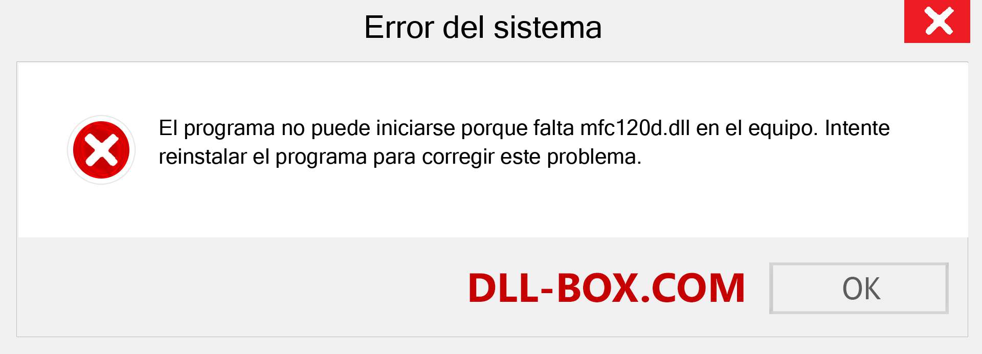 ¿Falta el archivo mfc120d.dll ?. Descargar para Windows 7, 8, 10 - Corregir mfc120d dll Missing Error en Windows, fotos, imágenes